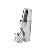 Crafthouse by Fortessa ボストンシェーカー&ホーソーンストレーナーセット