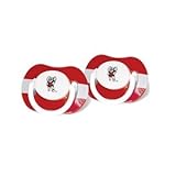 Alabama Crimson Tide UA NCAA Baby Pacifier - 2 Pack by Caseys [並行輸入品]