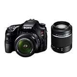 SONY ミラーレス一眼 α65 ダブルズームレンズキット DT 18-55mm F3.5-5.6 SAM II＋DT 55-200mm F4-5.6 SAM付属 SLT-A65VX