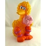 Big Bird with Piggy in Hand 1997 Vinyl Bank – Sesame Street
