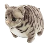 リード ふとっちぃZoo にゃんこ mini ミニ ぬいぐるみ/ボールチェーン付き マスコット (サバトラ)