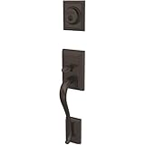 Schlage fc58-addカスタムAddison KeyedエントリSingle円柱Sectional Handleset、マットブラック