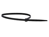 Monoprice Cable Tie 14 inch 50LBS, 100pcs/Pack - Black [並行輸入品]