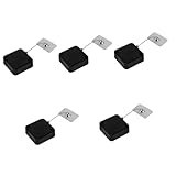 Veemoon 5本 プル ボックス ケーブル ロック 商品 紛失防止 ケーブル ケース 紛失防止 機器 紛失防止 テザー 紛失防止 ケーブ