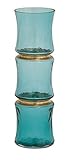 Deco 79 Glass Vase 5 by 15 [並行輸入品]