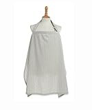 Spinas（スピナス）レディース マタニティ 赤ちゃん が 見れて 安心 授乳 ケープ カバー 収納巾着 付き シンプル デザイン 全2色 (グレー/ブラック）