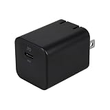 オウルテック コンパクトAC充電器 最大PD30W出力 GaN採用 USB Type-C×1 ブラック OWL-APD30C1GB-BK