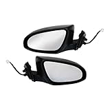 トヨタ カムリ 2012 2013 2014 ドアミラー 運転席と助手席側 ペア 電源 加熱 手動折りたたみ SE/XLEモデル ペイント可能 8790906410 8790906410-PFM TO1320276