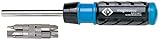 C. K Tools T4829D Ratchet Screwdriver with Comfort Grip and 10 Bits [並行輸入品]