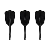CONDOR AXE WING SLIM S ブラック コンドルアックス ウィングスリム ダーツ フライト ショート