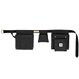 (カーハート) carhartt 260611 Legacy Standard Tool Belt スタンダードツールベルト エプロン ポケット 大工 作業着 DIY ブラック ブラウン 工具入れ (