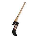 Bully Tools 92388 12-gauge 12-inch Singleエッジブラシフックwith 36-inch Hickoryハンドル