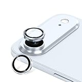 AUNEOS カメラフィルム iPhone 17 Air 用 レンズカバー 【宇宙航空用材料】アイフォン 17 Air 対応 カメラ保護 アルミ合金製 耐衝撃 日本旭硝子素材 強化カメラフィルム 保護硬度10H ARコーティング 高透過率 黒縁取り 露出オーバー防止 キズ防止【2セット·2枚入り】(グレー, iPhone 17 Air)