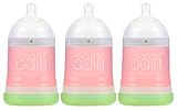 Adiri NxGen Newborn Nurser (0-3 M) 5.5oz (163mL) - 3 Pack, Pink by Adiri