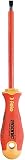 Felo 0715753143 3/16' VDE Series 400 Ergonic Slotted Insulated Screwdriver, 5' [並行輸入品]
