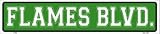 炎BlvdメタルノベルティStreet Sign St 485