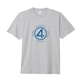 スモール・プラネット(Small Planet) マーベル 『ファンタスティック4:ファースト・ステップ』 半袖Tシャツ マーク Lサイズ オートミール