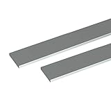 安田 アルミ平棒 2m 5.0x10mm シルバー 2本組