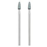 プロクソン(PROXXON) 軸付き砥石2本 【矢型3.1mm 軸径2.35mm GC砥石150番】 No.26271