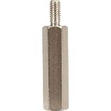 テイシン電機:テイシン電機 黄銅スペーサー SBB-M3 オス-メス 100個入 SBB-320-E 型式:SBB-320-E（1セット:100個入）