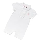 [ユーエスポロ] U.S. POLO ASSN. (BABY) ベビー服 半袖ショートオール USP28397WH Mサイズ