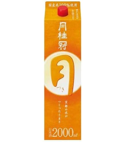 Amazon.co.jp: 清酒 月桂冠 定番酒 つき パック 2L : 食品・飲料・お酒