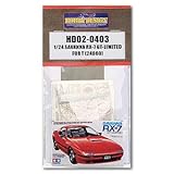 ホビーデザイン HOBBY DESIGN 1/24 マツダ サバンナ RX7 RX-7 GT リミテッド ディティールアップ セット タミヤ 24060 (hd02-0403)