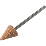 ヤナセ 軸付砥石 WA (赤) 三角型 【3mm軸】 φ13×16×3 #60 WA13T