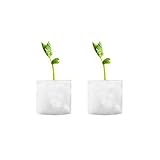 Careshine 水耕栽培用スポンジ ウレタン培地 定植スポンジ 土を使わず 円筒状 家庭 菜園 培地 直径50mm　厚30mm　5#　100個セット