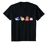 キッズ 釣りスピリッツ マスコットキャラ Tシャツ