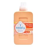 Soaply(ソープリー)ファブリックソフナー【サンダルウッド&ピーチ】柔軟剤750ml 柔軟仕上げ剤 植物由来 低刺激性 エコサート Bコーポレーション認証