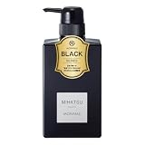 MONNALI(モナリ) ブラックシリーズ MIHATSU クレンジングシャンプー 350ml 竹炭 生ケラチン配合 ノンシリコン スカルプケア 男女兼用