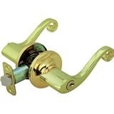 Ultraハードウェア44485 Gettysburgスクロールレバーエントリ、光沢真鍮KD