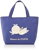 [メゾン ド フルール] トートバッグ レモン刺繍トートバッグ レディース 8A22F0J7500 ブルー