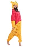 ディズニー くまのプーさん 着ぐるみ コスチューム 男女共用 フリーサイズ フリース kti-137