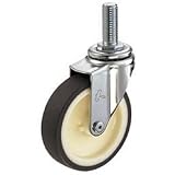 ハンマーキャスター:ハンマー Eシリーズねじ込みタイプ自在ウレタン車125mm 420EA-UR125-BAR01 型式:420EA-UR125-BAR01