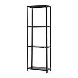 スチールラックのキタジマ スマートラック NSTR-637 幅60×奥行45×高さ180cm 4段 ブラック 40kg/段