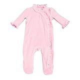 Zhuhaitf かわいい赤ちゃんジャンプスーツ Infant Baby Girls Long sleeves Cotton Cozy Soft Footies Overall ロンパース Bodys