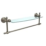 Allied Brass RW-33TB/18-ABZ 18' Glass Shelf with TB Oil Rubbed Bronze [並行輸入品]