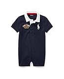 ラルフローレンの子供服 POLO RALPHLAUREN ベビー ビックポニーカバーオール ロンパース 男の子 ７５ｃｍ [並行輸入品]