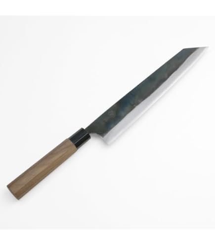 Amazon | 元兼 和牛刀 両刃 210mm 切付型 青紙1号 割込み 黒打ち仕上げ