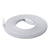 エレコム USB Type-C to USB Type-Cケーブル まとまるマグネット フラットナイロンメッシュ USB Power Delivery対応 最大60W 2.0m ホワイト MPA-CCECMGF20WH