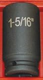 ATD Tools ATD-6442 0.75 In. Drive 6-Point Deep Fractional Impact Socket - 1.31 In.