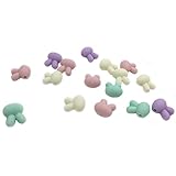 Kissteether 20pcs DIYファッションシリコーンペンダントの赤ちゃんの歯が15*18.2*10.5ミリメートル色ピンクのウサギのおもちゃ赤ちゃんのおしゃぶりおもちゃをかむために、新しい