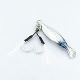 オンザブルー ルアー メタルジグ グローエンペラー 20g/30g/40g/60g/80g/100g/120g/150g (20g, 01 マグマシルバー)