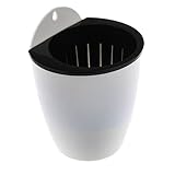 Perfk 全3サイズ選べる　綿紐デザイン　園芸　植物　壁掛け　植木鉢　インテリア　通気性 - L