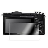 SONY α5000/α6000/α6100/α6300/α6400/α66400/ NEX-7/6/5/5N/3/3N ガラスフィルム 硬度9H フィルム 液晶保護フィルム 強化ガラス キズ防止 耐衝撃 飛散防止 極薄タイプ 高感度タッチ 気泡ゼロ 自動吸着 貼り付け簡単 (SONY α5000/α6000/ NEX-7/6/5/3)