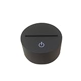 Homyl USS　エンタープライズ　スター　トレック　3D LED　ナイト　ライト　7色　タッチ　スイッチ　デスク　ランプ　部屋　装飾
