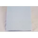 Bacati - Very high quality plush Blue crib fitted sheet by Bacati