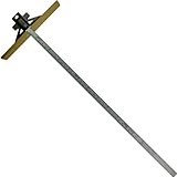 YSS 丸のこ定規 樫羽付き 450mm T-450